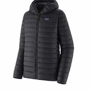 Patagonia Down Sweater Hoody Black Size Small Lightweight Puffer